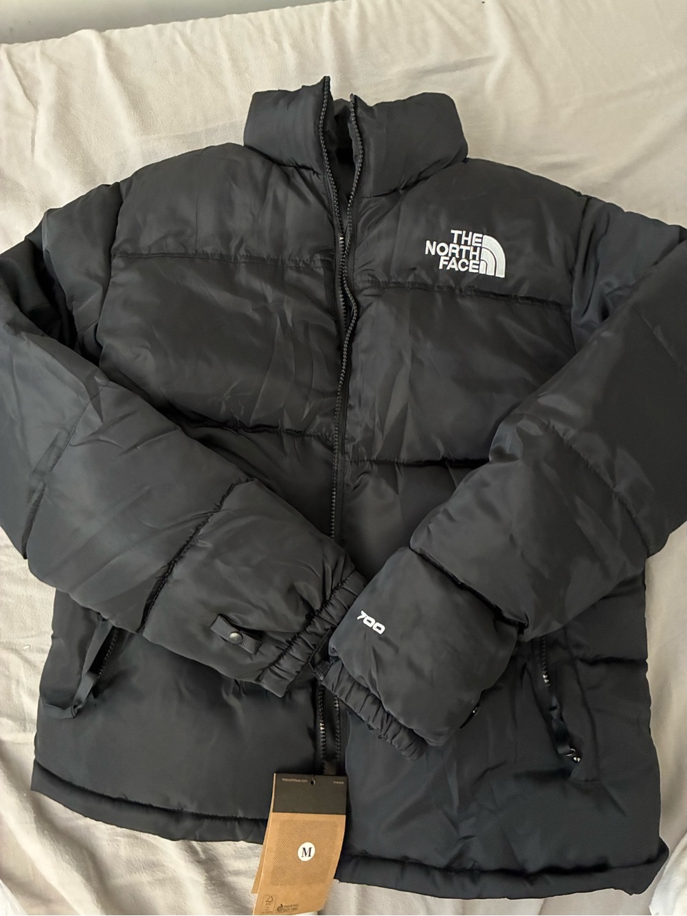 The North Face Men's Black 700 Fill Down Puffer Jacket